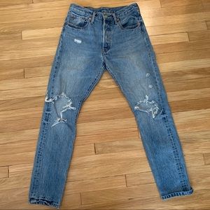 Levi 501 Skinny Jeans